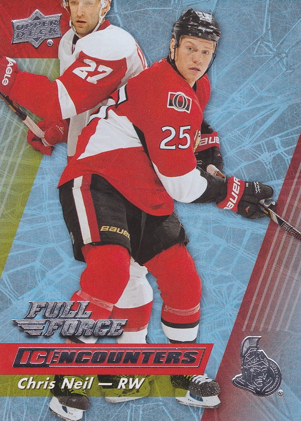 Hockey card Chris Neil