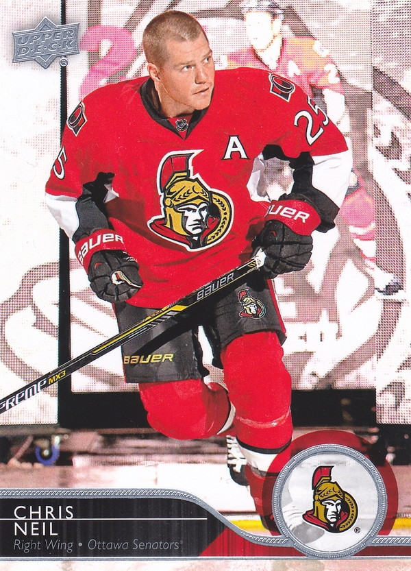 Hockey card Chris Neil