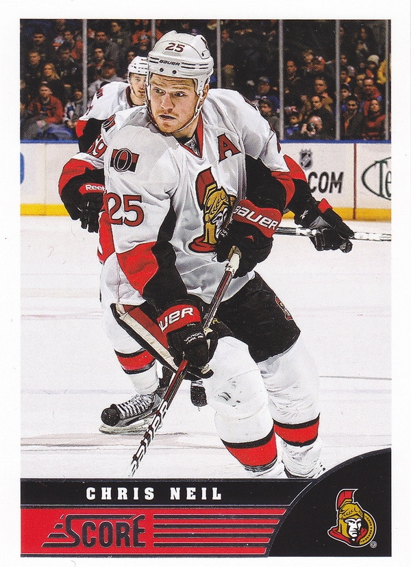 Hockey card Chris Neil