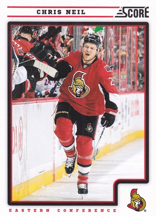 Hockey card Chris Neil