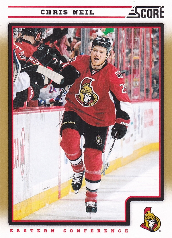 Hockey card Chris Neil