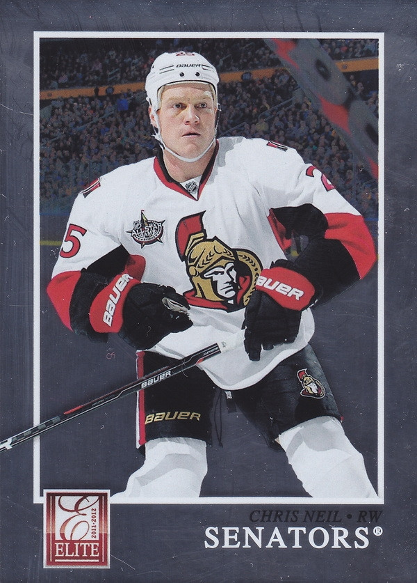 Hockey card Chris Neil