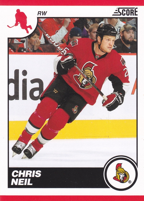 Hockey card Chris Neil