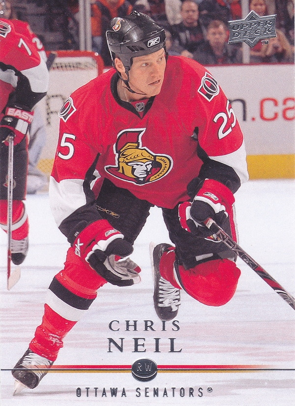 Hockey card Chris Neil