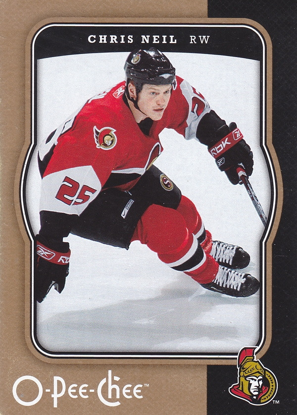 Hockey card Chris Neil