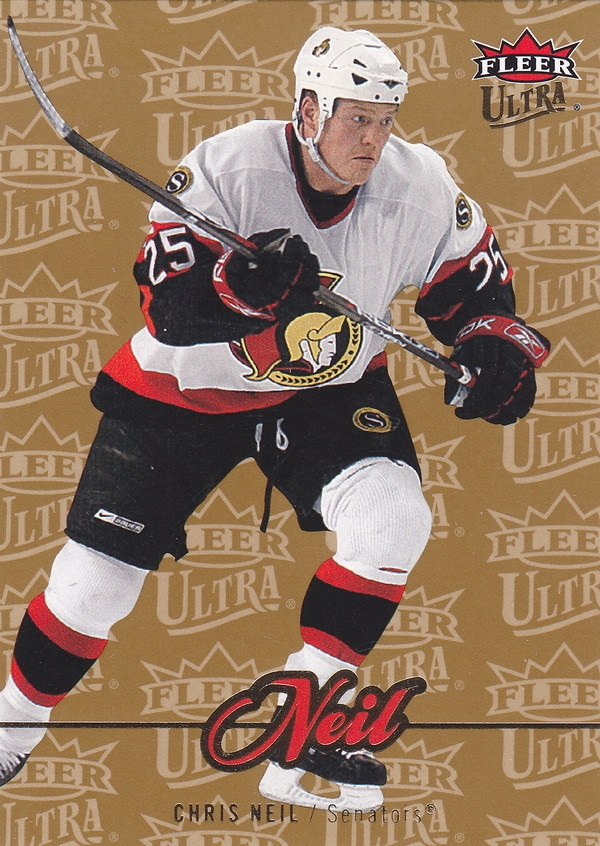 Hockey card Chris Neil