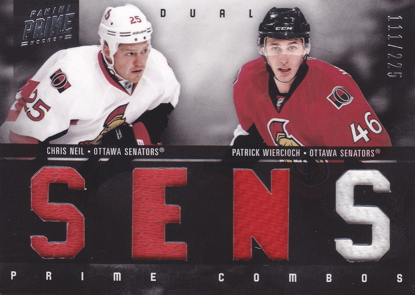 Hockey card Chris Neil