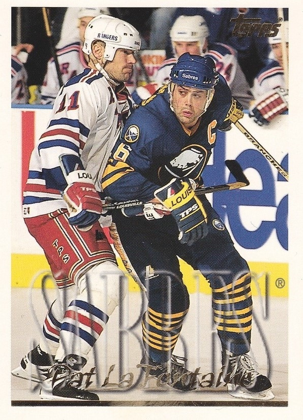Hockey card Pat LaFONTAINE
