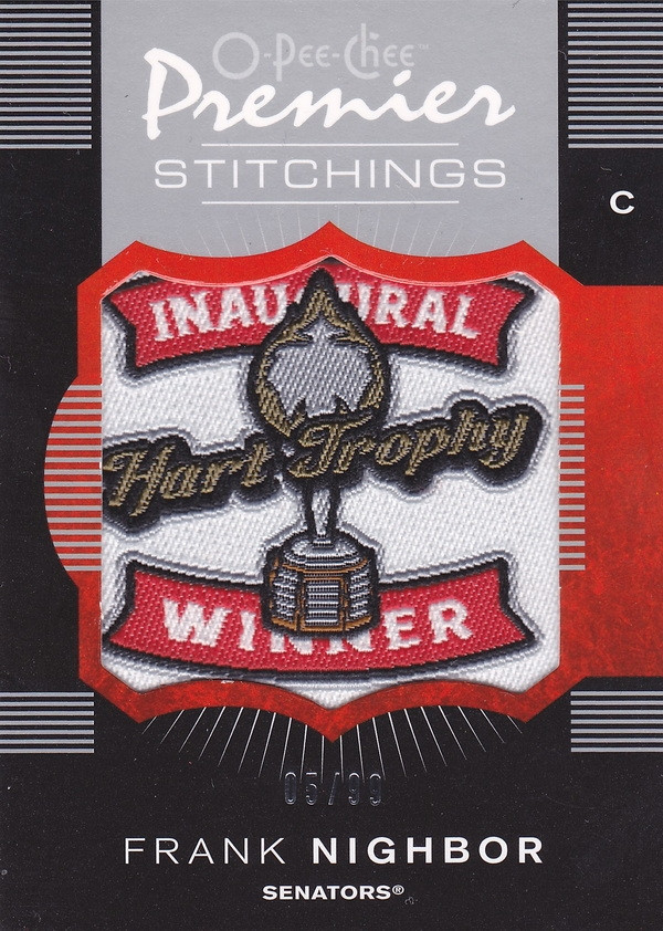 Hockey card Frank Nighbor