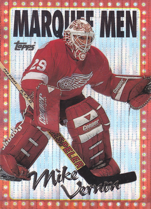 Hockey card Mike Vernon