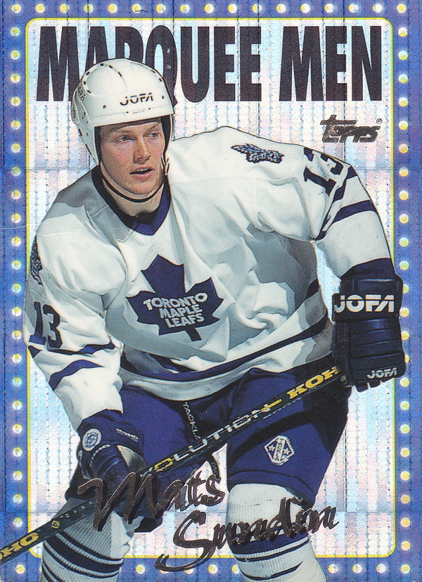 Hockey card Mats Sundin