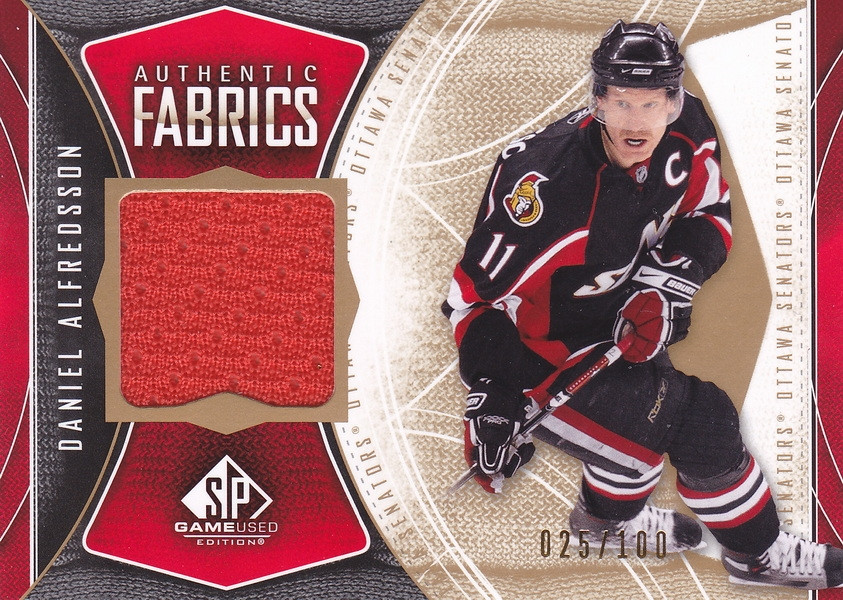 Hockey card Daniel Alfredsson