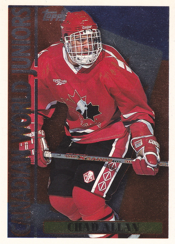 Hockey card Chad Allan