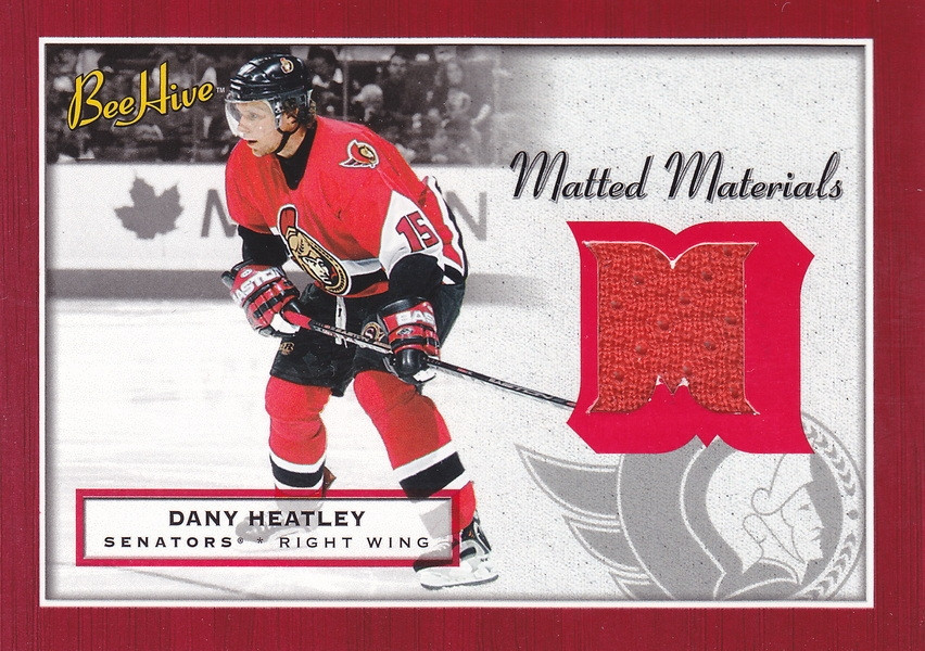 Hockey card Dany Heatley