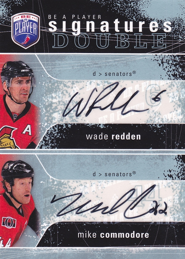 Hockey card Wade Redden