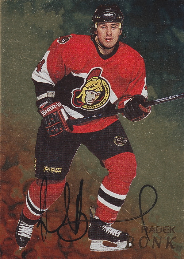 Hockey card Radek Bonk