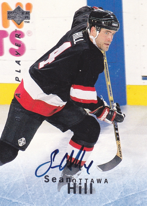 Hockey card Sean Hill