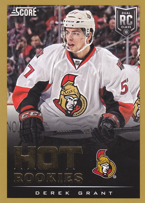 Hockey card Derek Grant