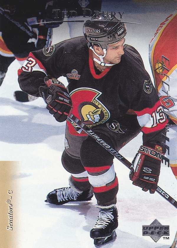 Hockey card Ted Drury