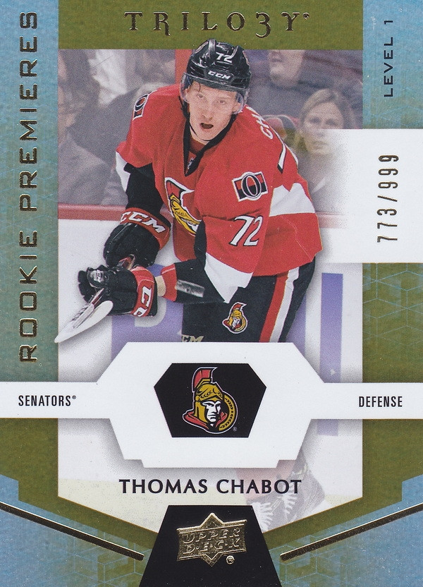 Hockey card Thomas Chabot