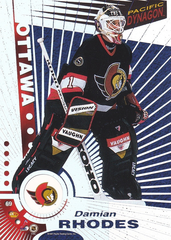 Hockey card Damian Rhodes