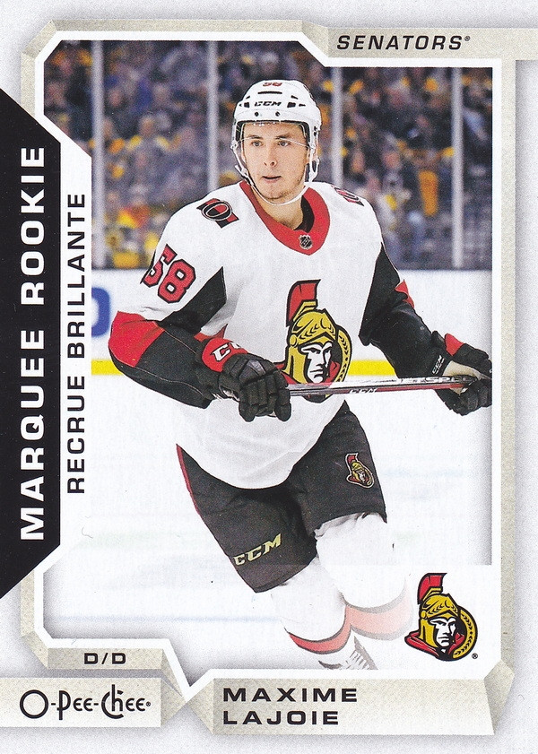 Hockey card Max Lajoie