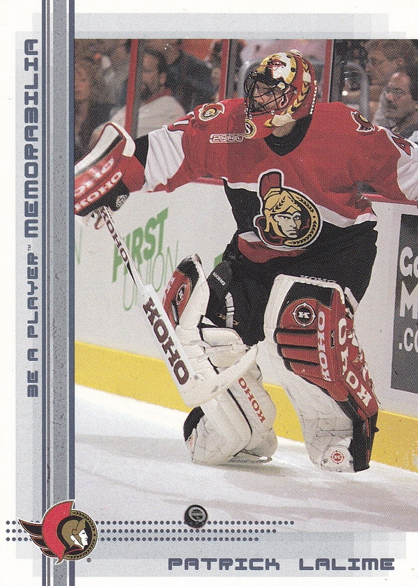 Hockey card Patrick Lalime