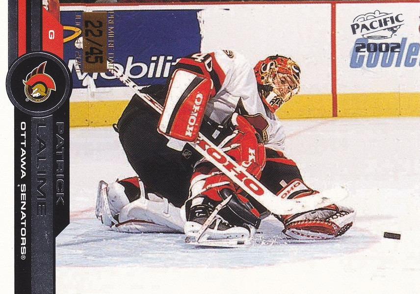 Hockey card Patrick Lalime