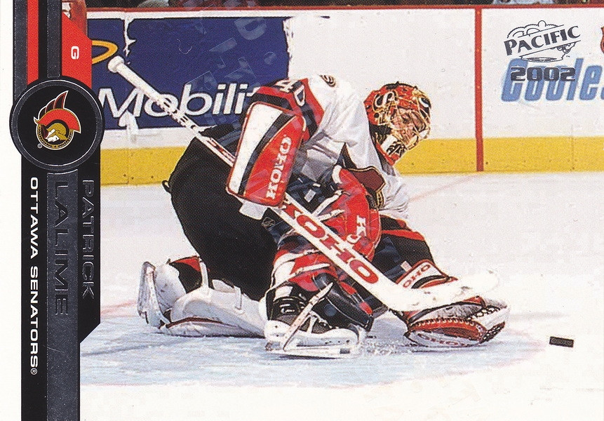 Hockey card Patrick Lalime