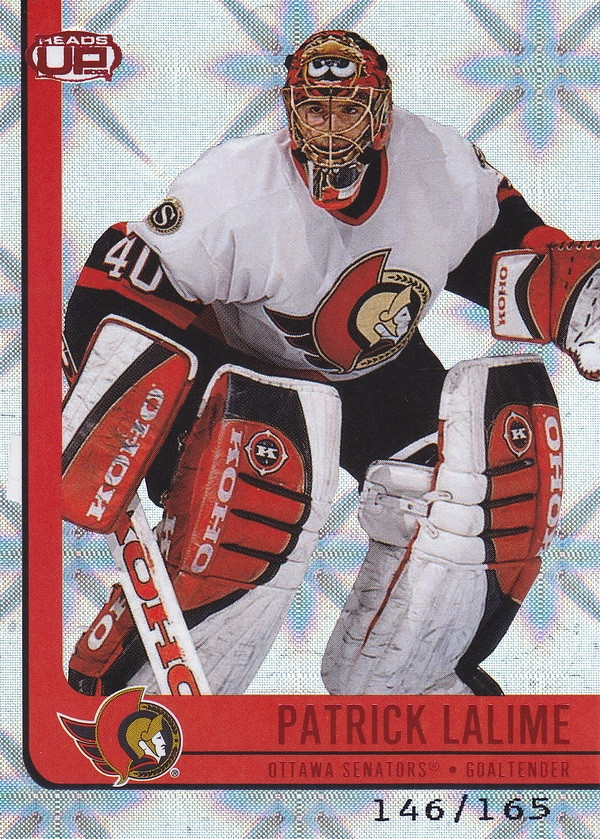 Hockey card Patrick Lalime
