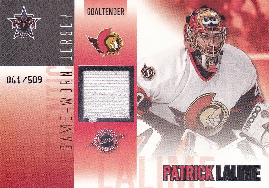 Hockey card Patrick Lalime