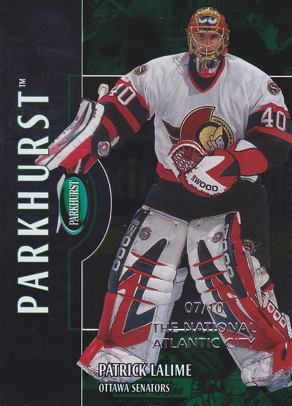 Hockey card Patrick Lalime