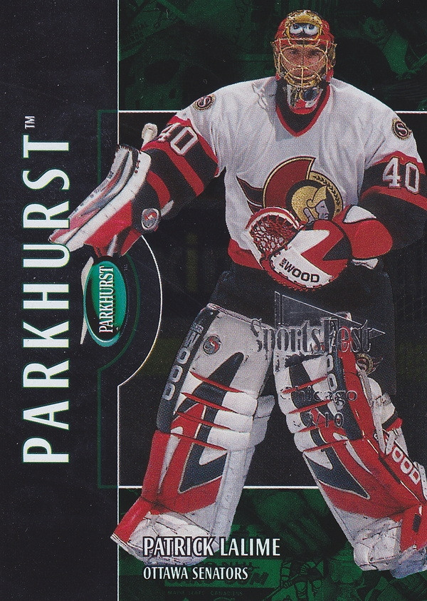 Hockey card Patrick Lalime