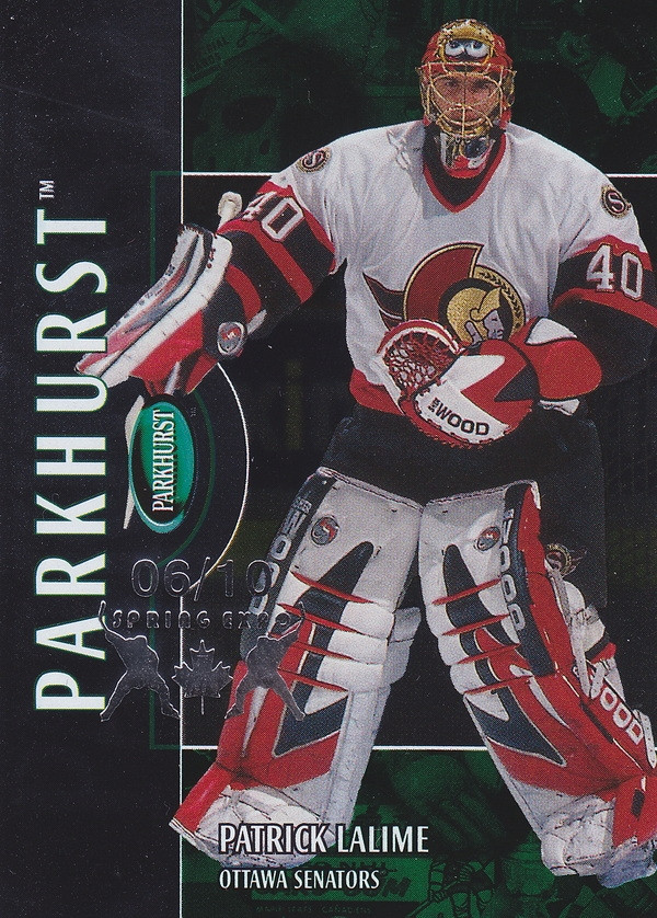 Hockey card Patrick Lalime