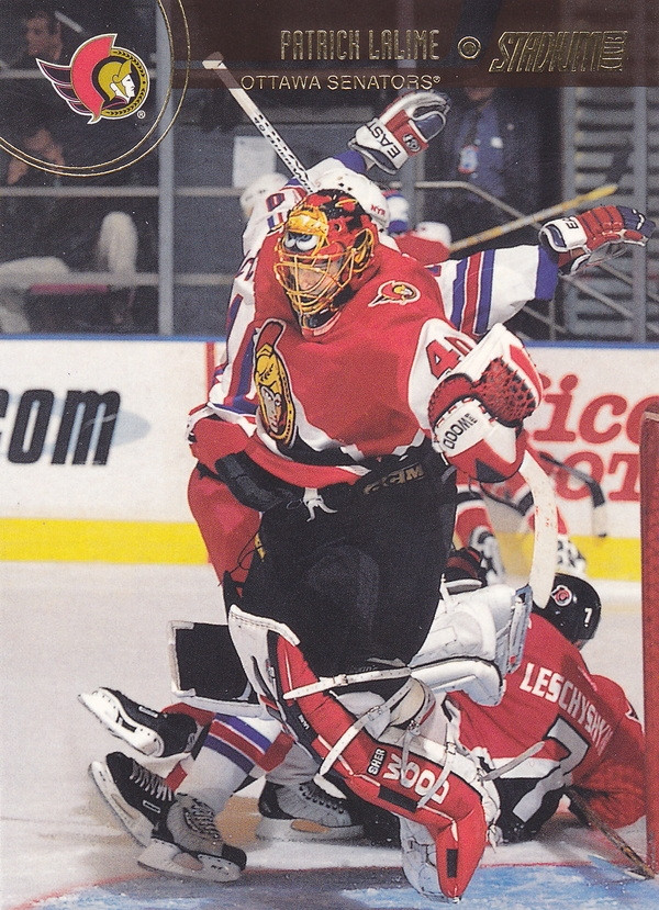 Hockey card Patrick Lalime