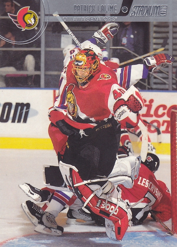Hockey card Patrick Lalime