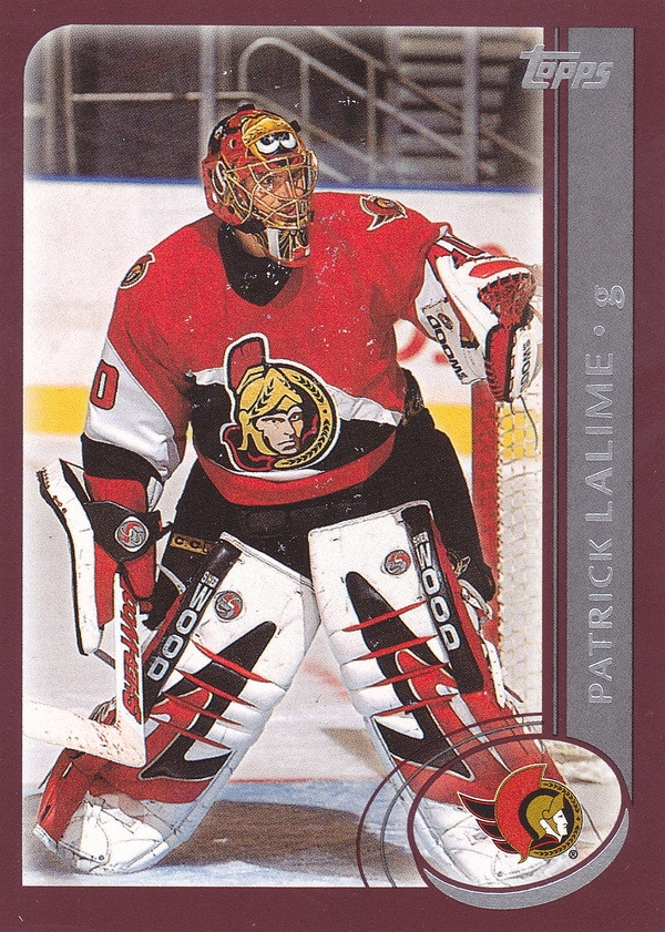 Hockey card Patrick Lalime