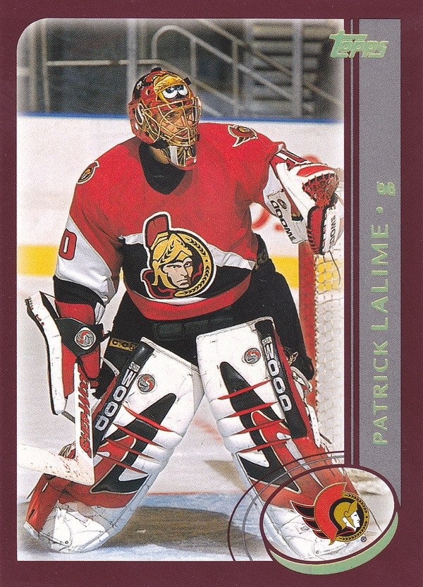 Hockey card Patrick Lalime