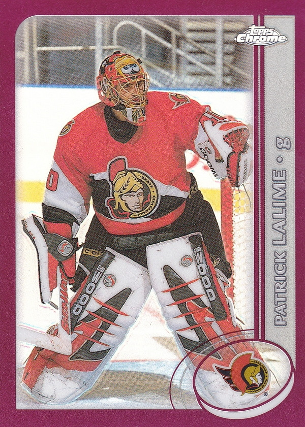 Hockey card Patrick Lalime