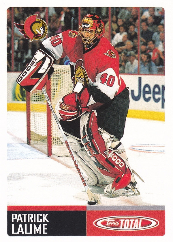 Hockey card Patrick Lalime