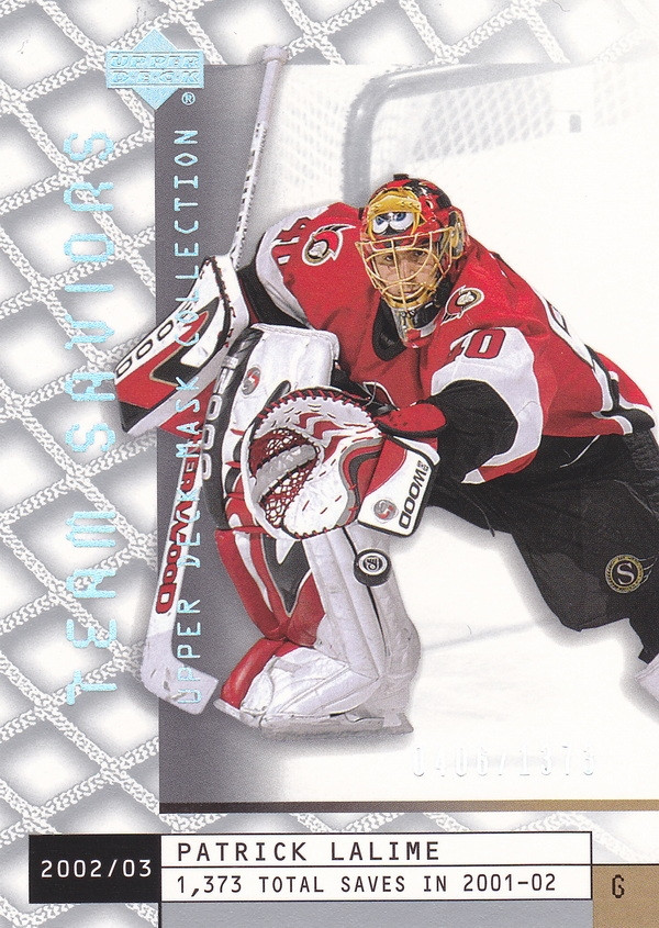 Hockey card Patrick Lalime