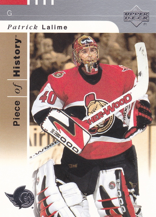 Hockey card Patrick Lalime
