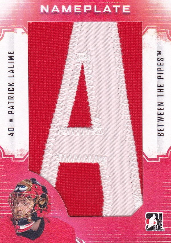 Hockey card Patrick Lalime