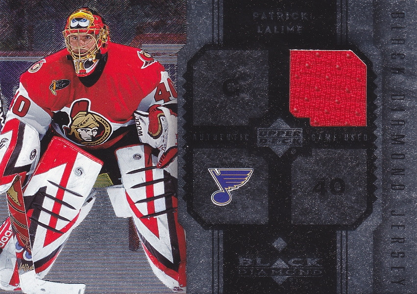 Hockey card Patrick Lalime