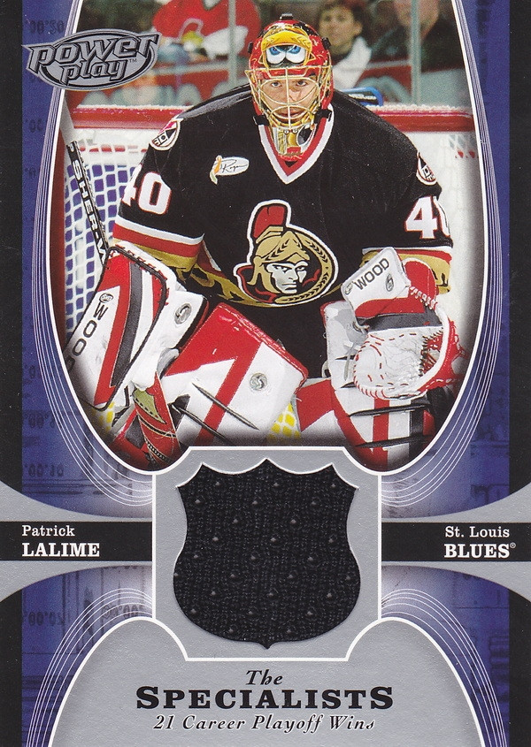 Hockey card Patrick Lalime