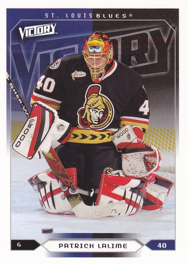 Hockey card Patrick Lalime
