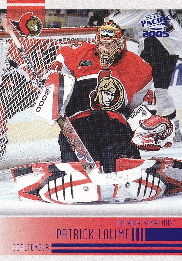 Hockey card Patrick Lalime