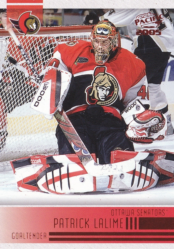 Hockey card Patrick Lalime