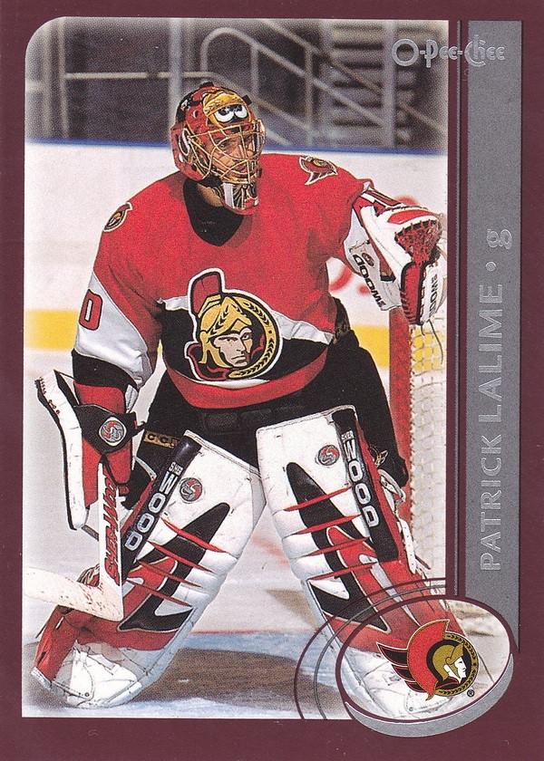 Hockey card Patrick Lalime
