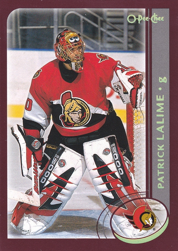 Hockey card Patrick Lalime